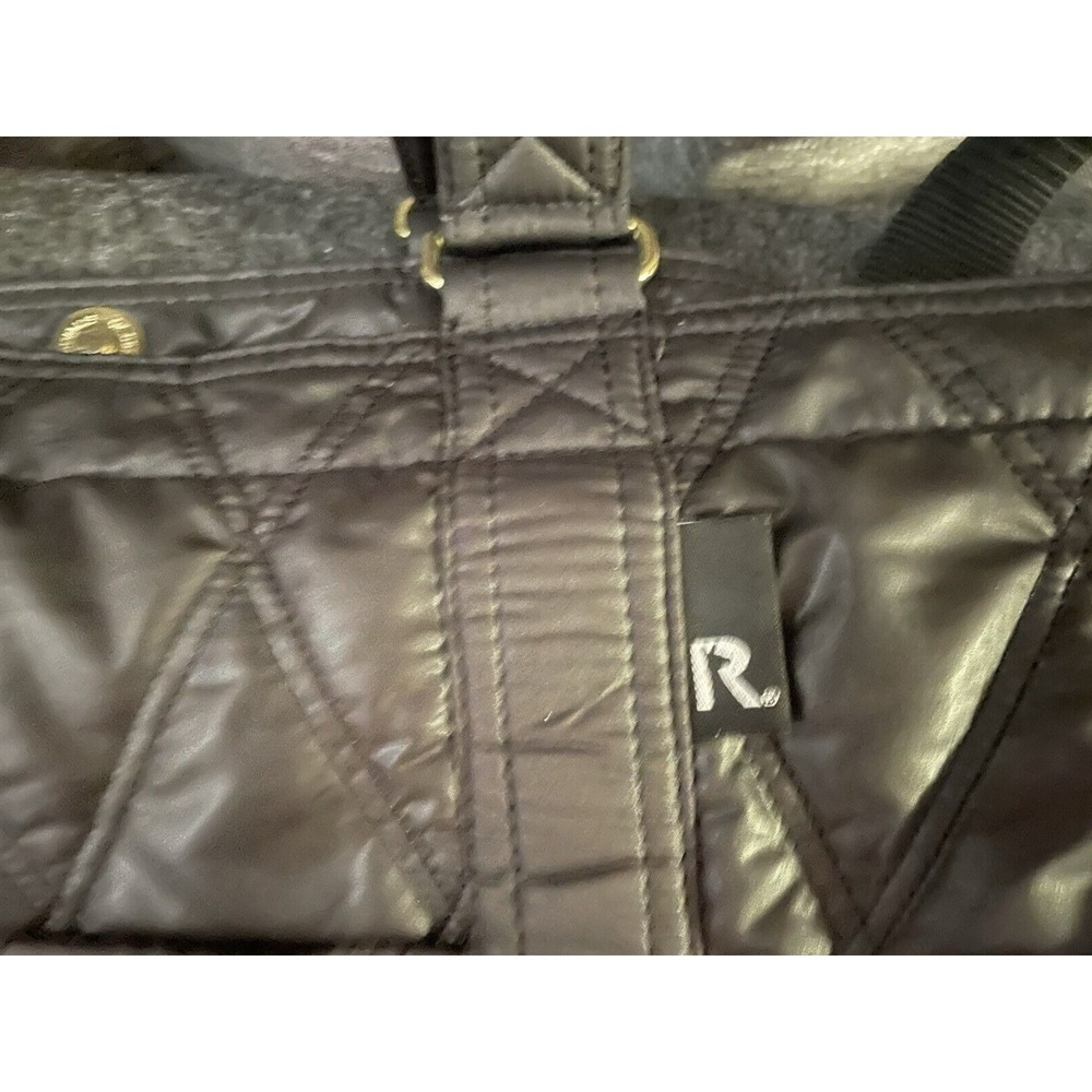 Mammy Roo Diaper Handbag Crossbody Shoulder Bag Black Many Pockets - Picture 5 of 16